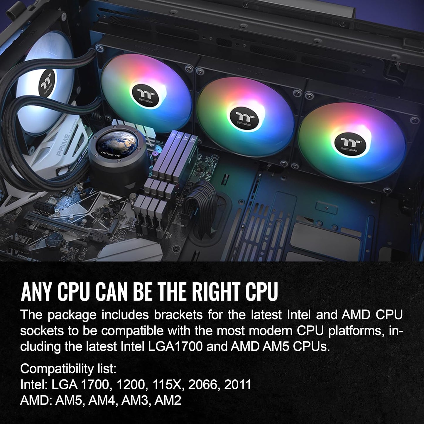 Thermaltake CLW384PL12SWA TH360 V2 Ultra ARGB Liquid Cooler