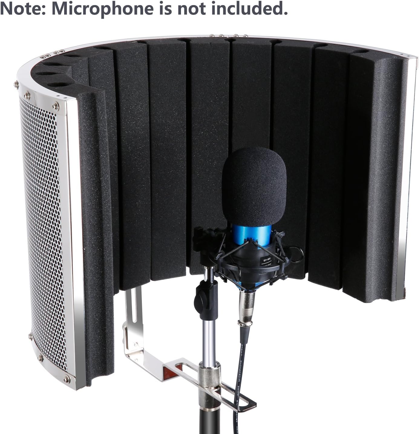 Neewer 40087498 Microphone Isolation Shield - Vocal Booth