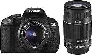 Canon 6559B017 EOS 650 D KIT + EF-S 18-55/55-250MM — main product image