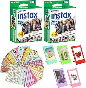 Fujifilm Instax Wide Instant Film 2 Pack + Frames