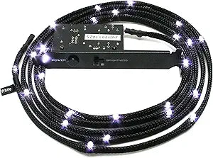 NZXT CB-LED20-WT White 2-Meter Light Sensitivity LED Kit