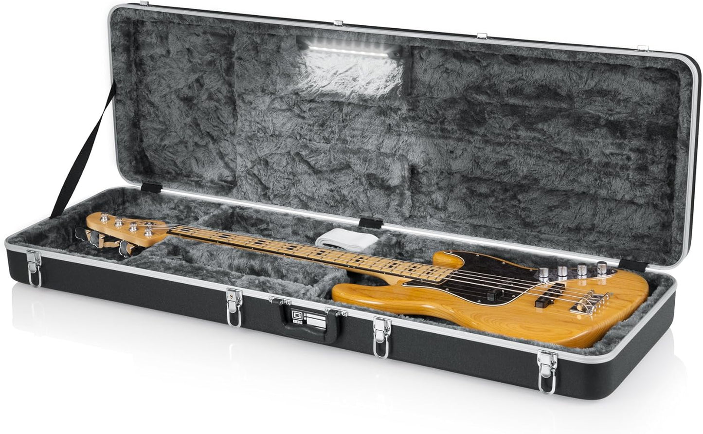 Gator Cases GC-BASS-LED ABS Bass Guitar Case with LED
