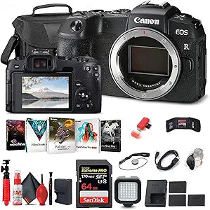 Canon 3380C002 EOS RP Mirrorless Camera Bundle