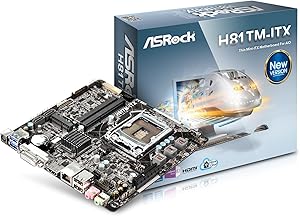 ASRock H81TM-ITX/BULK Thin Mini-ITX Motherboard — main product image