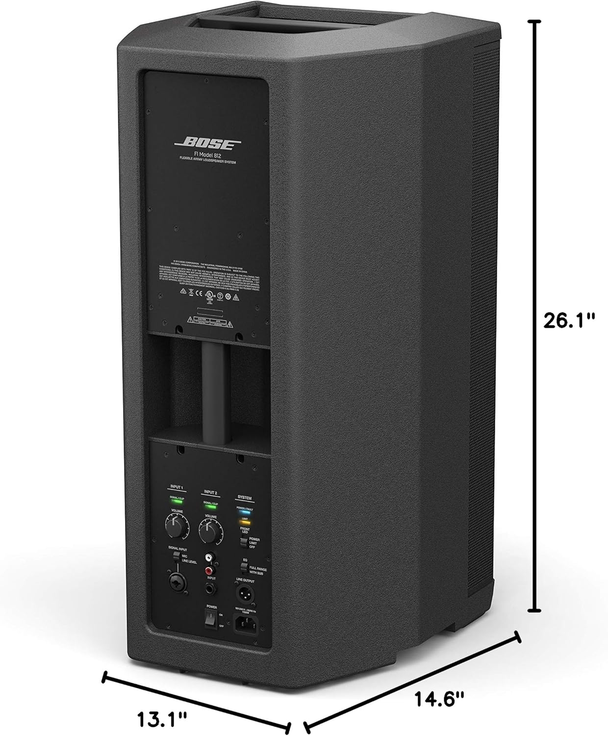 Bose 731419-1110 F1 Model 812 Flexible Array Loudspeaker