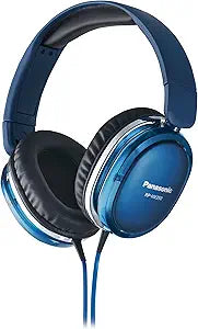 Panasonic RP-HX350-A Blue DTS Headphones Japan Import — main product image