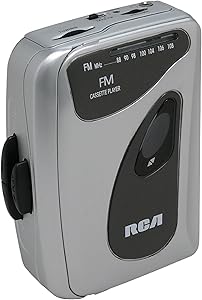 RCA RCP268 Portable Cassette Player with FM Radio