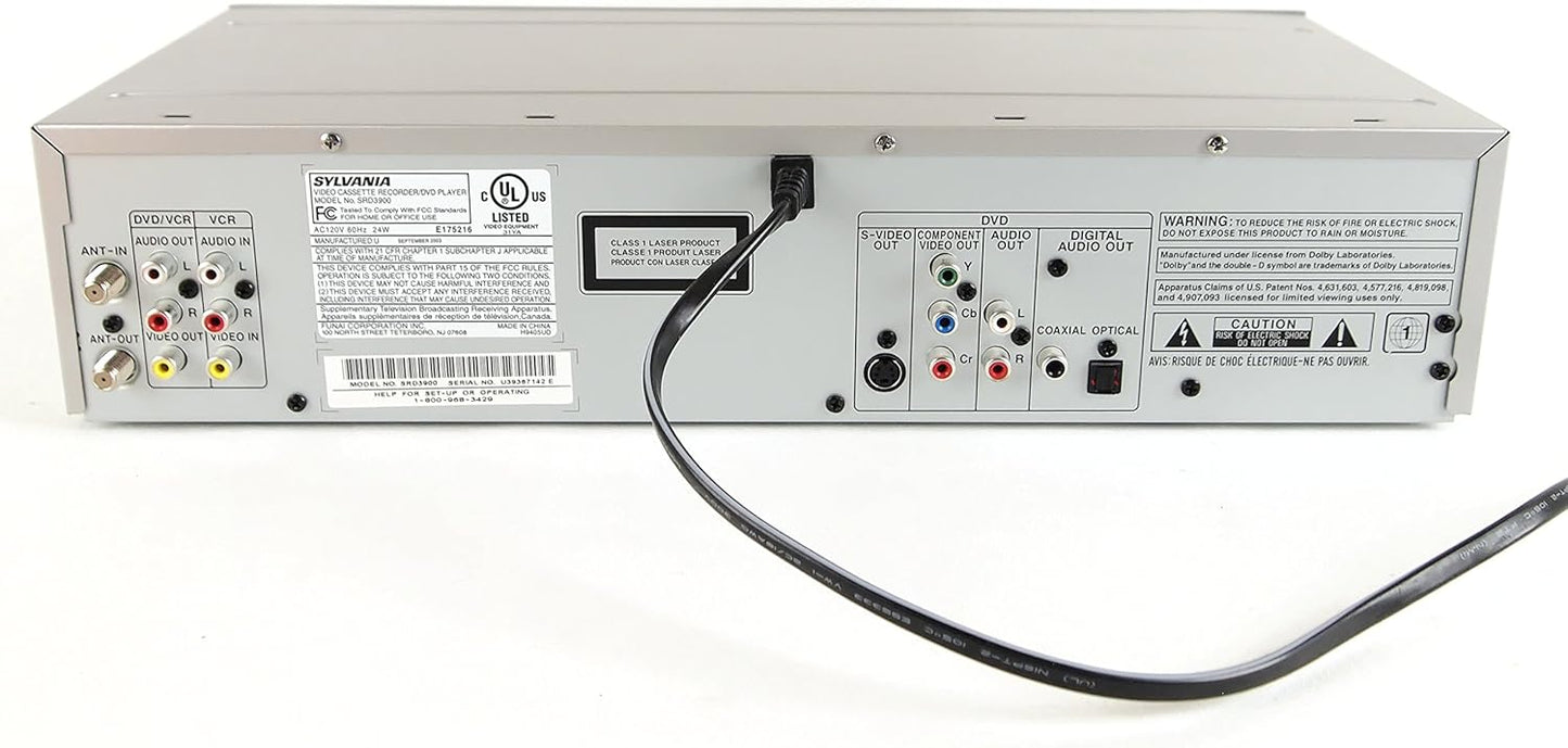 Sylvania SRD3900 DVD Player VCR Combo