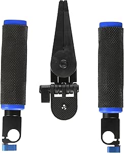 Neewer 90081806@@##1 DSLR Camera Grip Handle - 15mm Rod Clamp