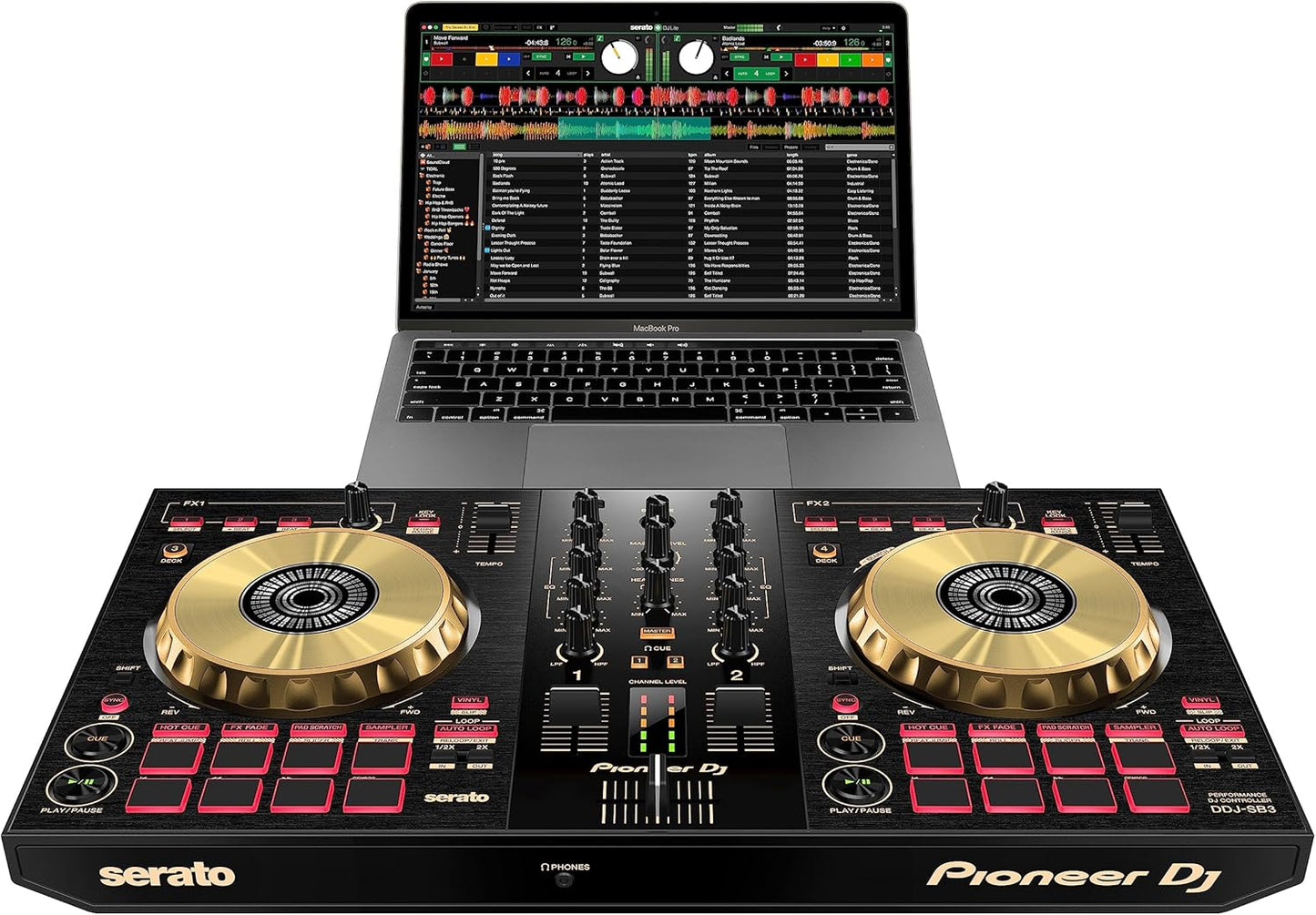 Pioneer DJ DDJ-SB3-N Serato DJ Controller Gold Edition