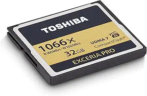 Toshiba THN-C501G0320U6 32GB Exceria Pro 1066X CF Card — main product image