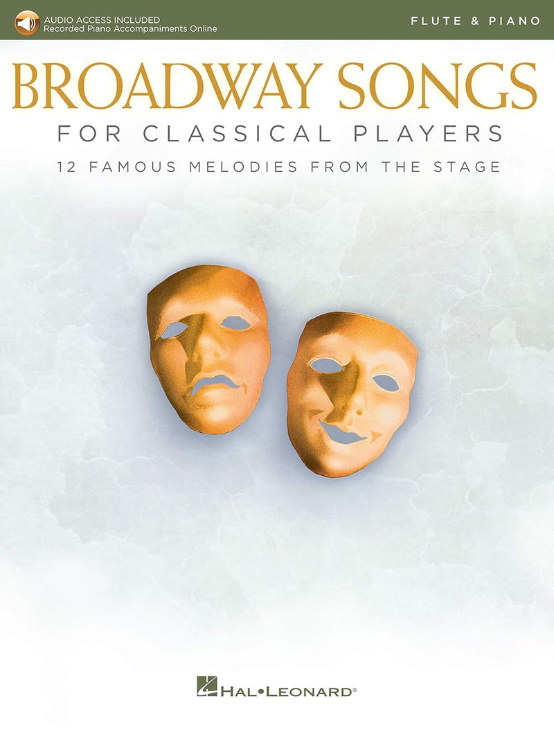 Hal Leonard Broadway Songs Flute Piano Classical Melodies — main product image