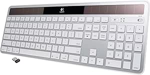 Logitech 920-005747 Wireless Solar Keyboard K750 for Mac
