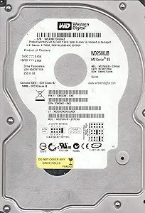 Western Digital WD2500JB 250GB IDE Hard Drive — main product image