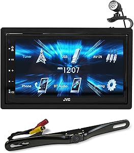 JVC KW-M150BT 6.8" Bluetooth Car Monitor Backup Camera