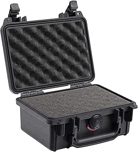 Pelican 1120-000-110 Black Protective Case with Foam
