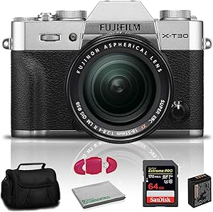 Fujifilm X-T30 Mirrorless Camera with 18-55mm Lens