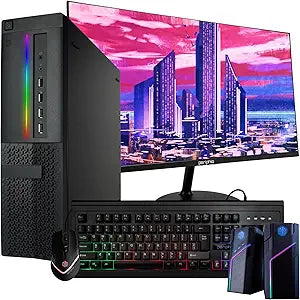 Dell 7010 OptiPlex i5 RGB Desktop PC Renewed