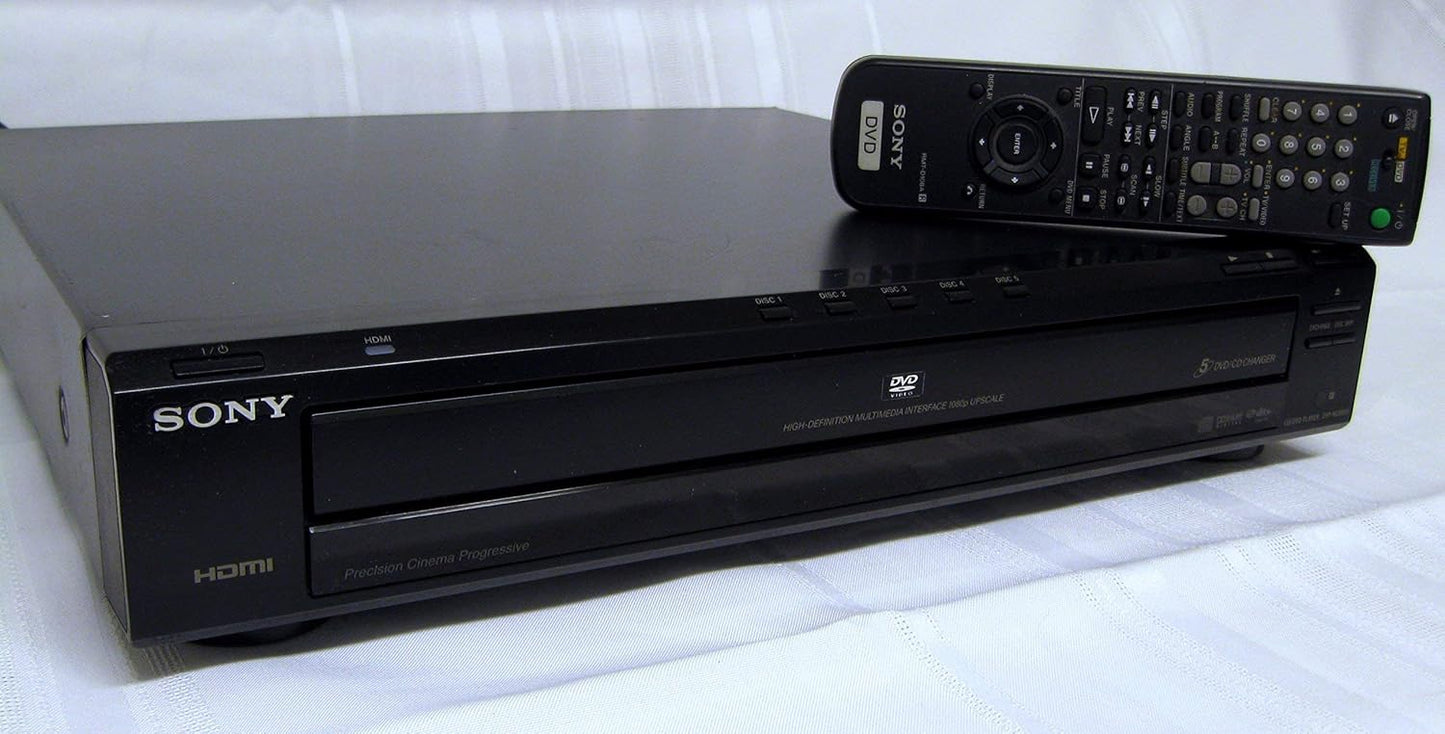 Sony DVP-NC800H/B HDMI 5-Disc DVD/CD Changer Black (Renewed)