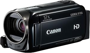 Canon 9175B002 Legria HFR56 Full HD Camcorder, 32x Zoom, Wi-Fi