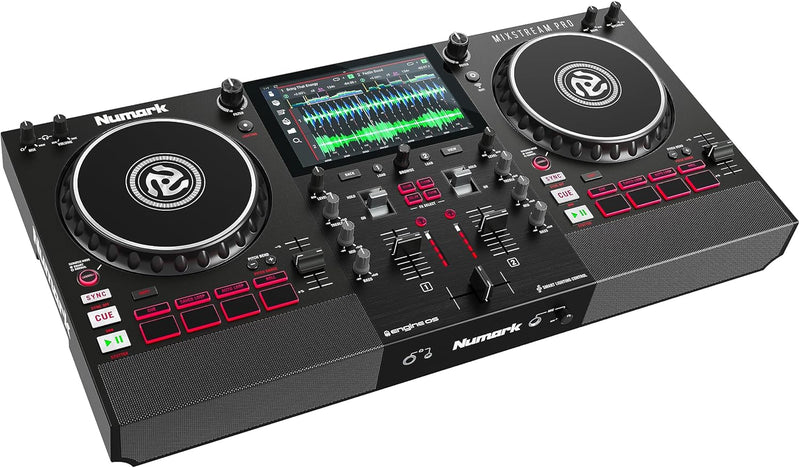 Numark Mixstream Pro Standalone DJ Controller with Built-in Speakers — main product image