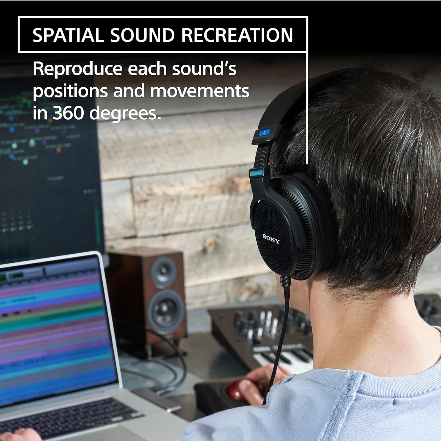 Sony MDRMV1 Open-Back Studio Monitor Headphones