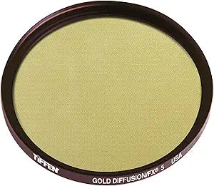 Tiffen Series 9 Gold Diffusion FX 5 Round Glass Filter — main product image
