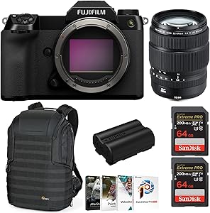 Fujifilm GFX 50S II Medium Format Camera with 32-64mm Lens Bundle