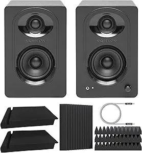 Samson A2303 MediaOne M30 Studio Monitor Bundle
