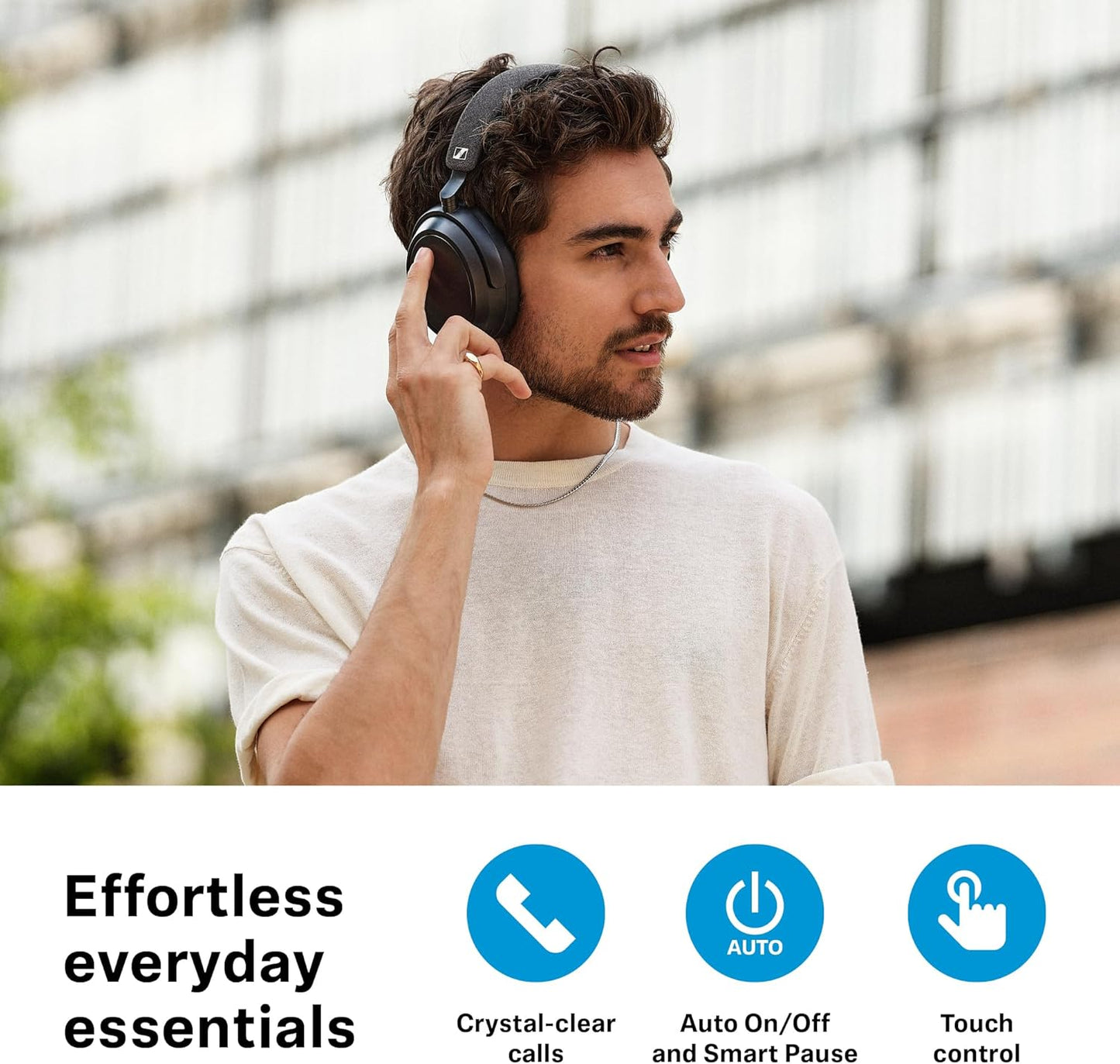 Sennheiser AHB413645PCT Momentum 4 Wireless Noise Canceling Headphones