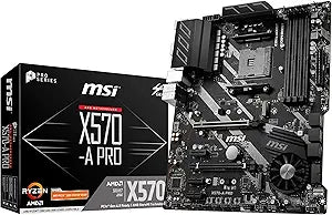 MSI 7C37-003R - AMD X570-A PRO - AM4 Motherboard — main product image