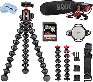 Joby GorillaPod 5K Kit + Rig Pro Video Bundle