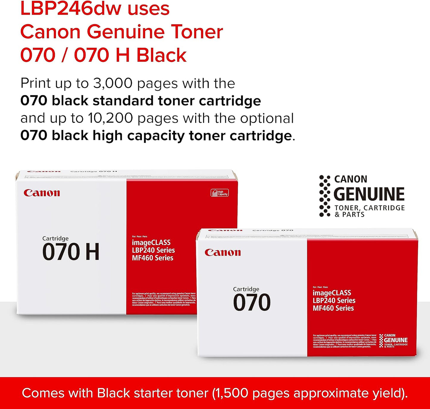 Canon 5952C005 - imageCLASS LBP246dw - Wireless Duplex Laser Printer