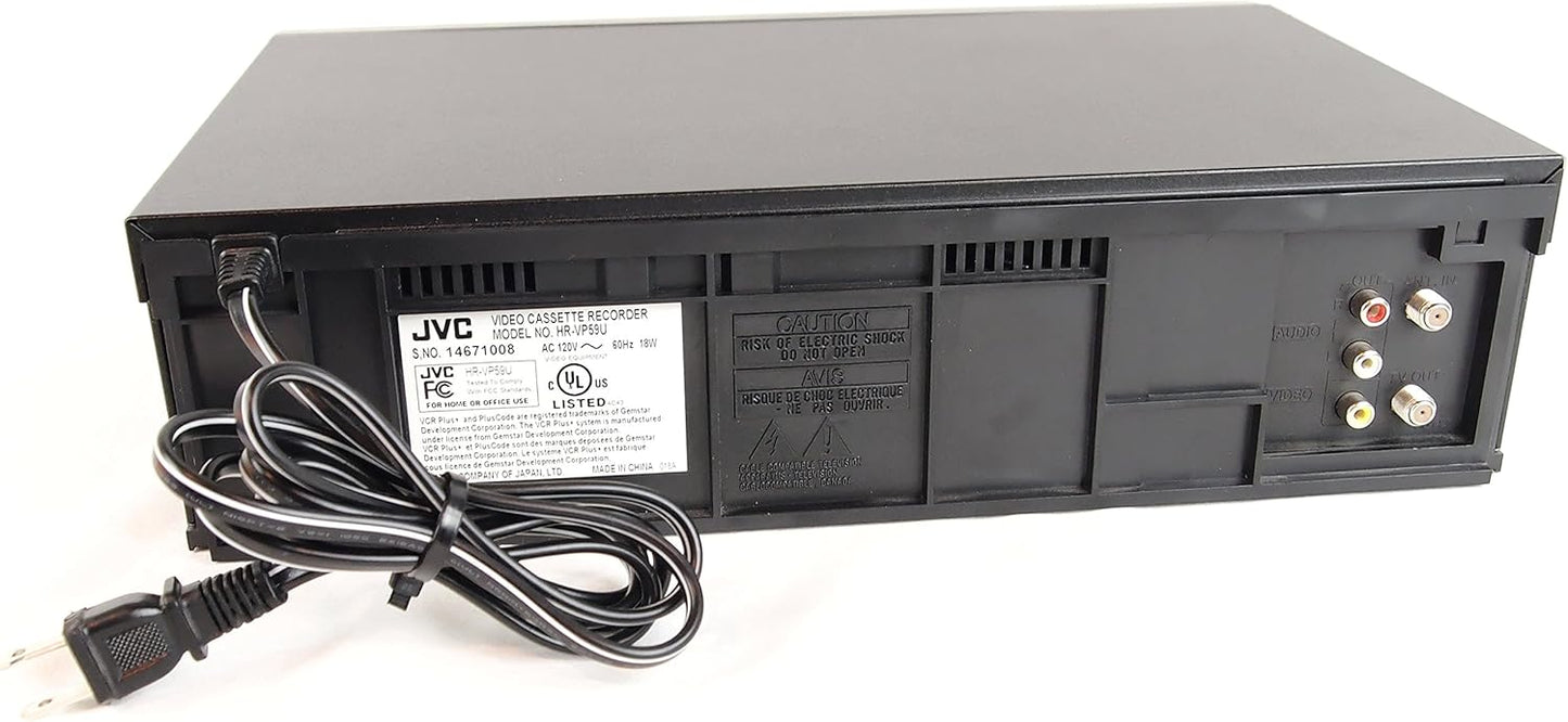 JVC HR-VP59U Hi-Fi VCR - VHS Player Recorder