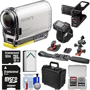 Sony HDR-AS100VR Action Cam with Live View Remote Kit