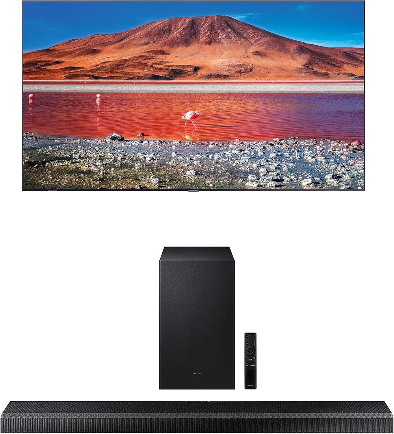 Samsung UN82TU7000 82" 4K TV + HW-Q700A Soundbar (Used)