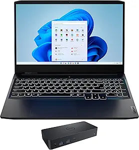 Lenovo 82K1015CUS Gaming 3i Laptop GTX 1650 + Dock