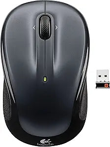 Logitech M325 Dark Silver Wireless Optical Mouse — main product image