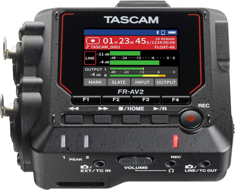 Tascam FR-AV2 Compact 32-bit Float Field Recorder — main product image