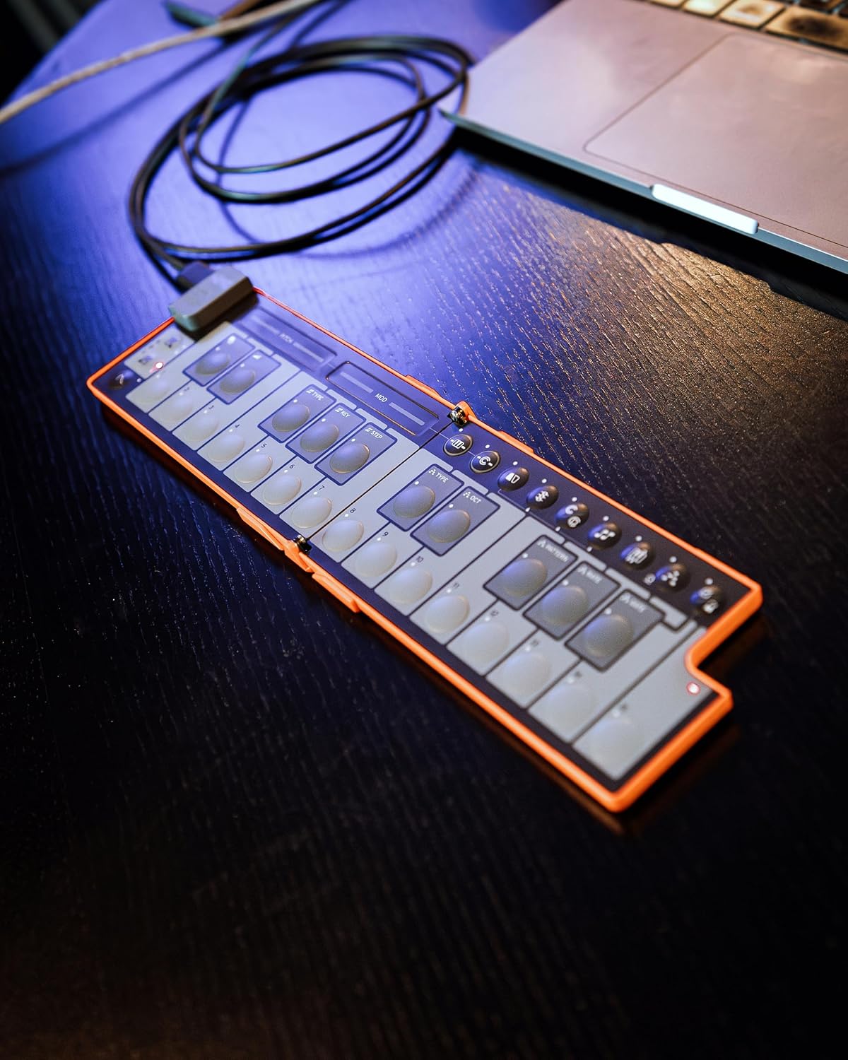 Korg NANOKEY-FD LO Foldable MIDI Keyboard Orange