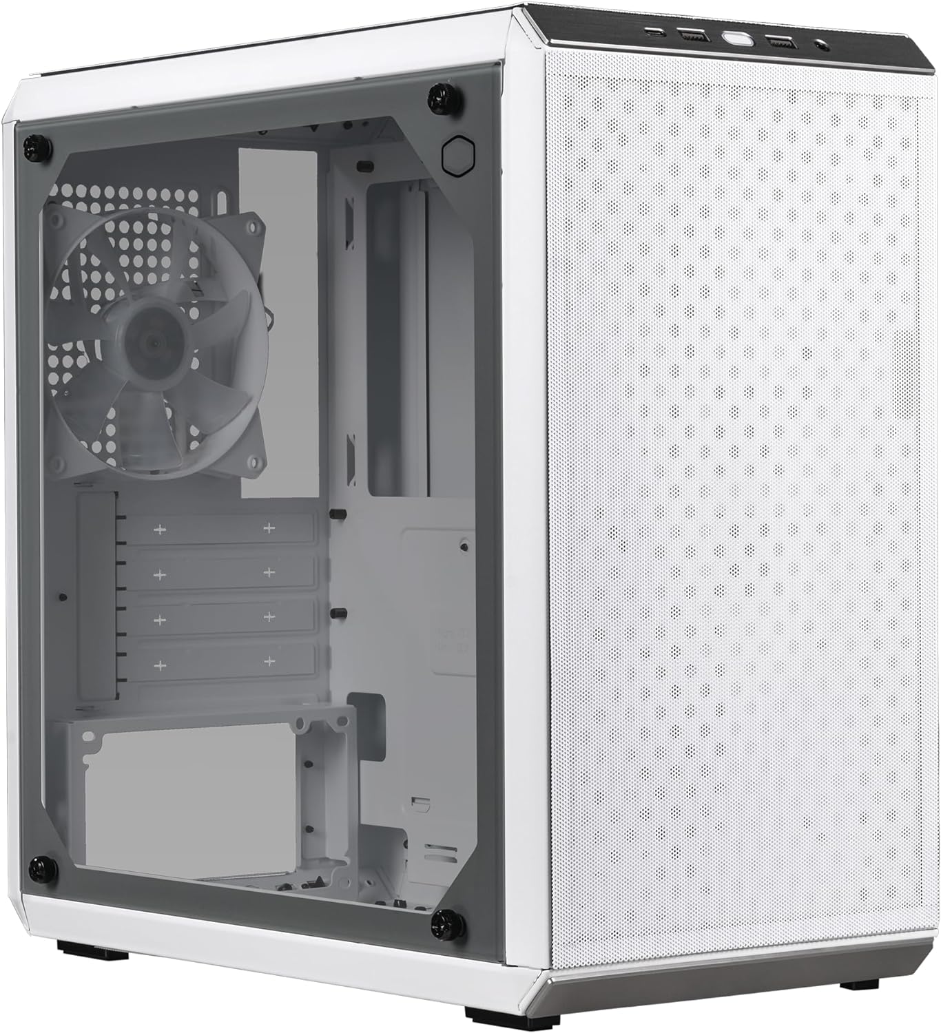 Cooler Master Q300LV2-WGNN-S00 White Micro-ATX Tower Case