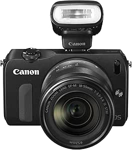 Canon 6609B042AA EOS M Mirrorless Camera 18-55mm Lens