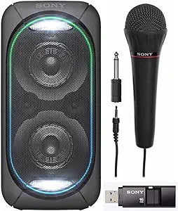 Sony GTKXB60_K1 Bluetooth Speaker Mic USB Bundle