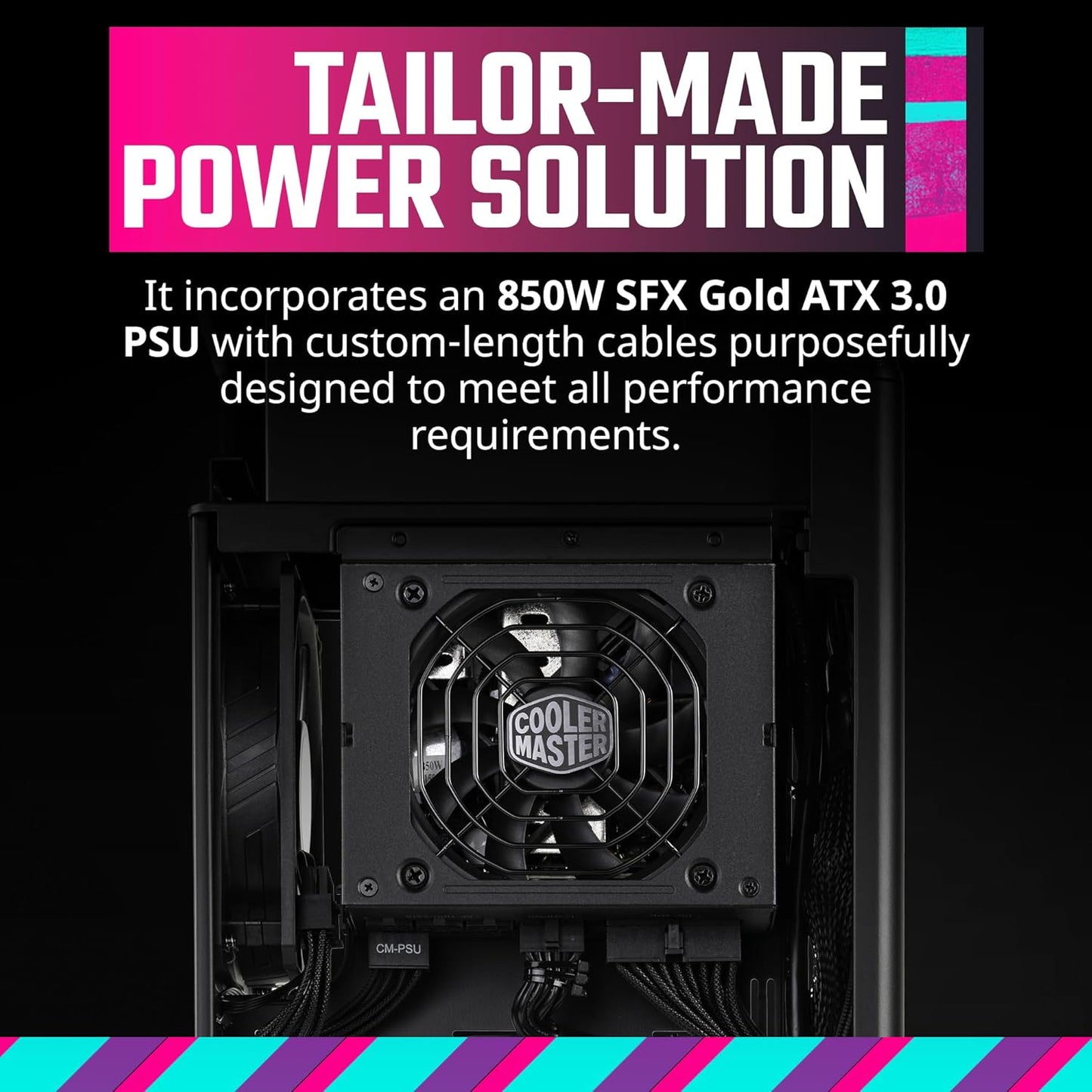 Cooler Master NR100-ZNNN85-SL0 NCORE 100 MAX ITX PC Case - Bronze