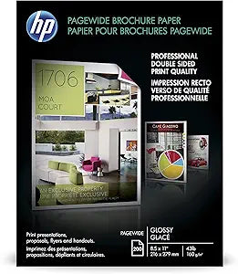 HP Z7S64A Double-Sided Brochure Paper - DISCONTINUED
