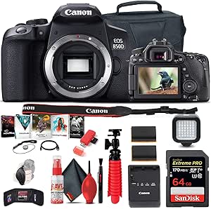 Canon EOS Rebel 850D T8i DSLR Camera Renewed