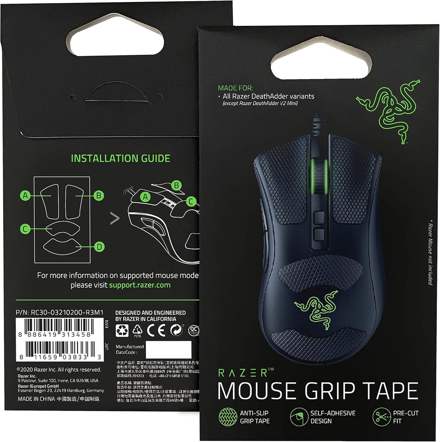 Razer RC30-03210200-R3M1 DeathAdder V2 Anti-Slip Grip