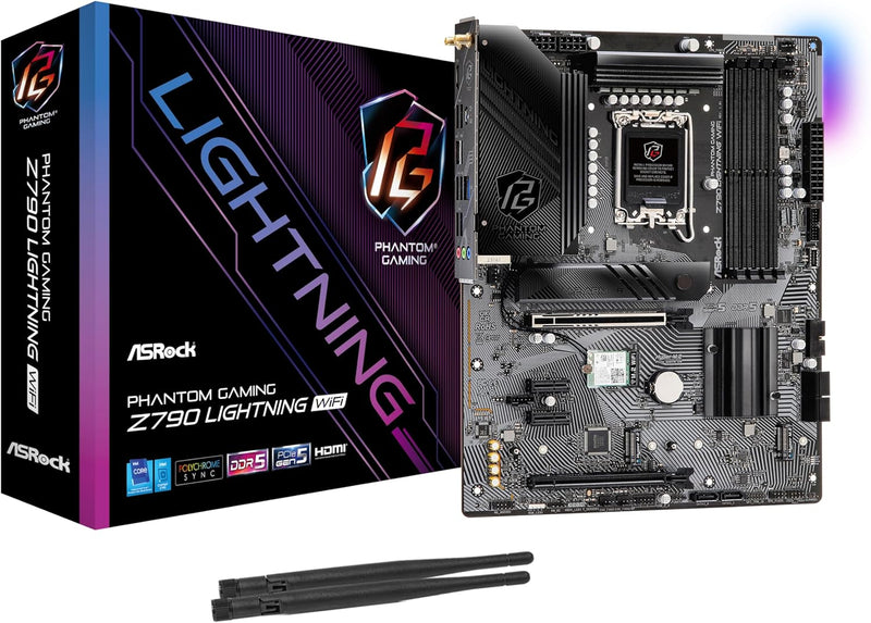ASRock Z790 Lightning WiFi ATX DDR5 Motherboard — main product image