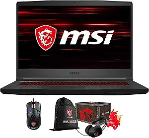 MSI GF65213 Laptop i5 RTX 3060 Gaming Bundle