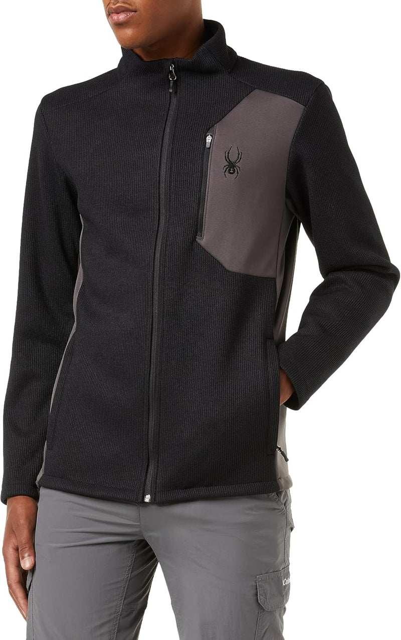 Spyder 38A485324 Men's Bandit Zip Fleece Ski Jacket — main product image